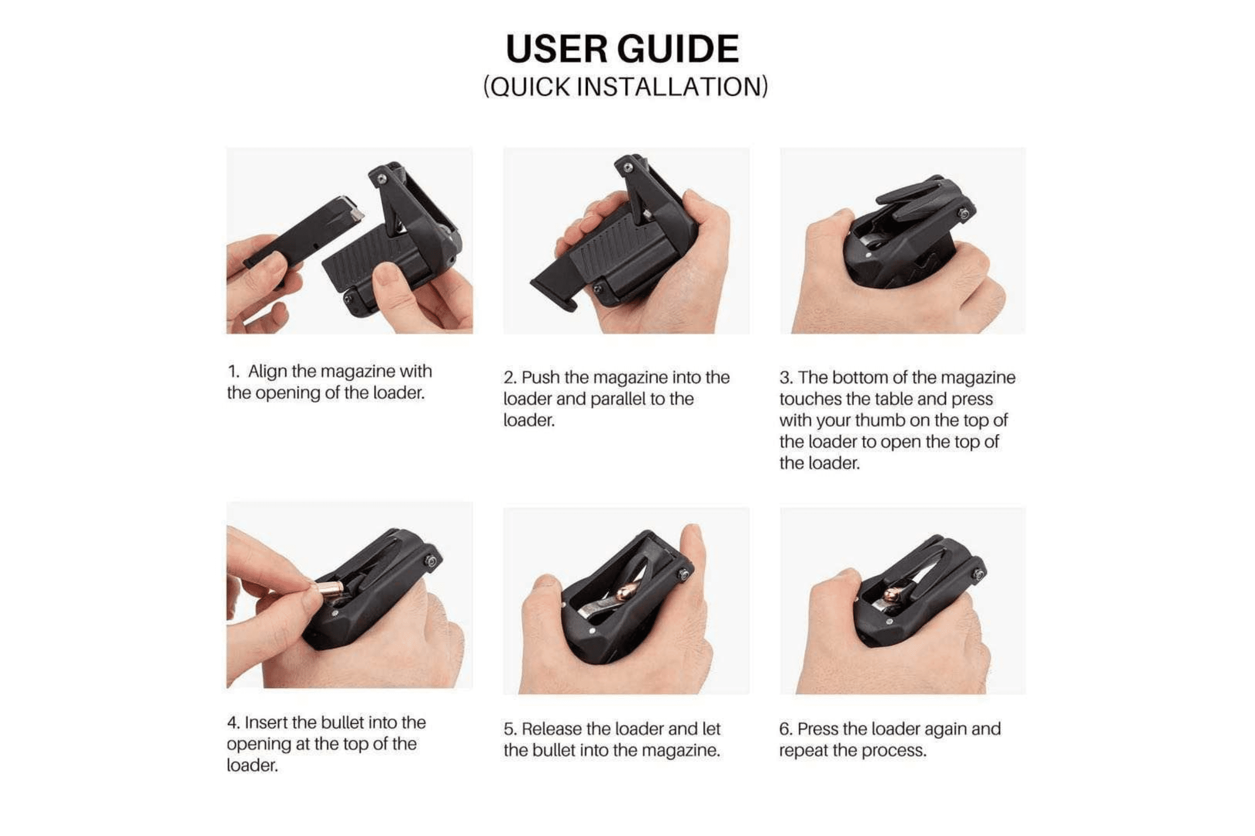 Universal Magazine Loader Installation Guide